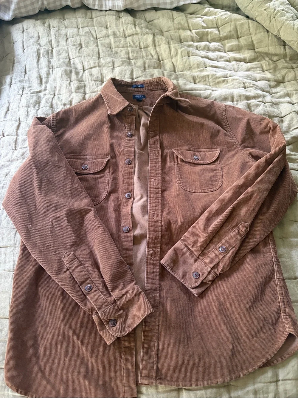 Jcrew cotton corduroy over shirt